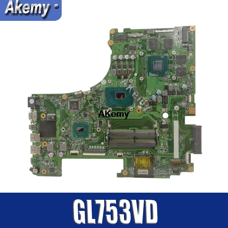 GL753VD материнская плата для ноутбука Asus GL753 GL753VD GL753VE FX73V Материнская плата ноутбука I7-7700HQ GTX1050
GL753VD материнская плата для ноутбука Asus GL753 GL753VD GL753VE FX73V Материнская плата ноутбука I7-7700HQ GTX1050