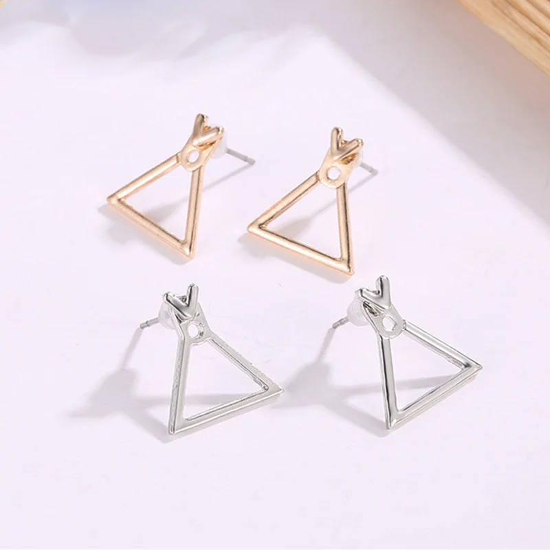 Fashion Cute Triangle Dangle Earrings Square Earrings Unique Design Small Geometric Earrings Ms. Gift Valentine's Day Jewelry
Fashion Cute Triangle Dangle Earrings Square Earrings Unique Design Small Geometric Earrings Ms. Gift Valentine's Day Jewelry