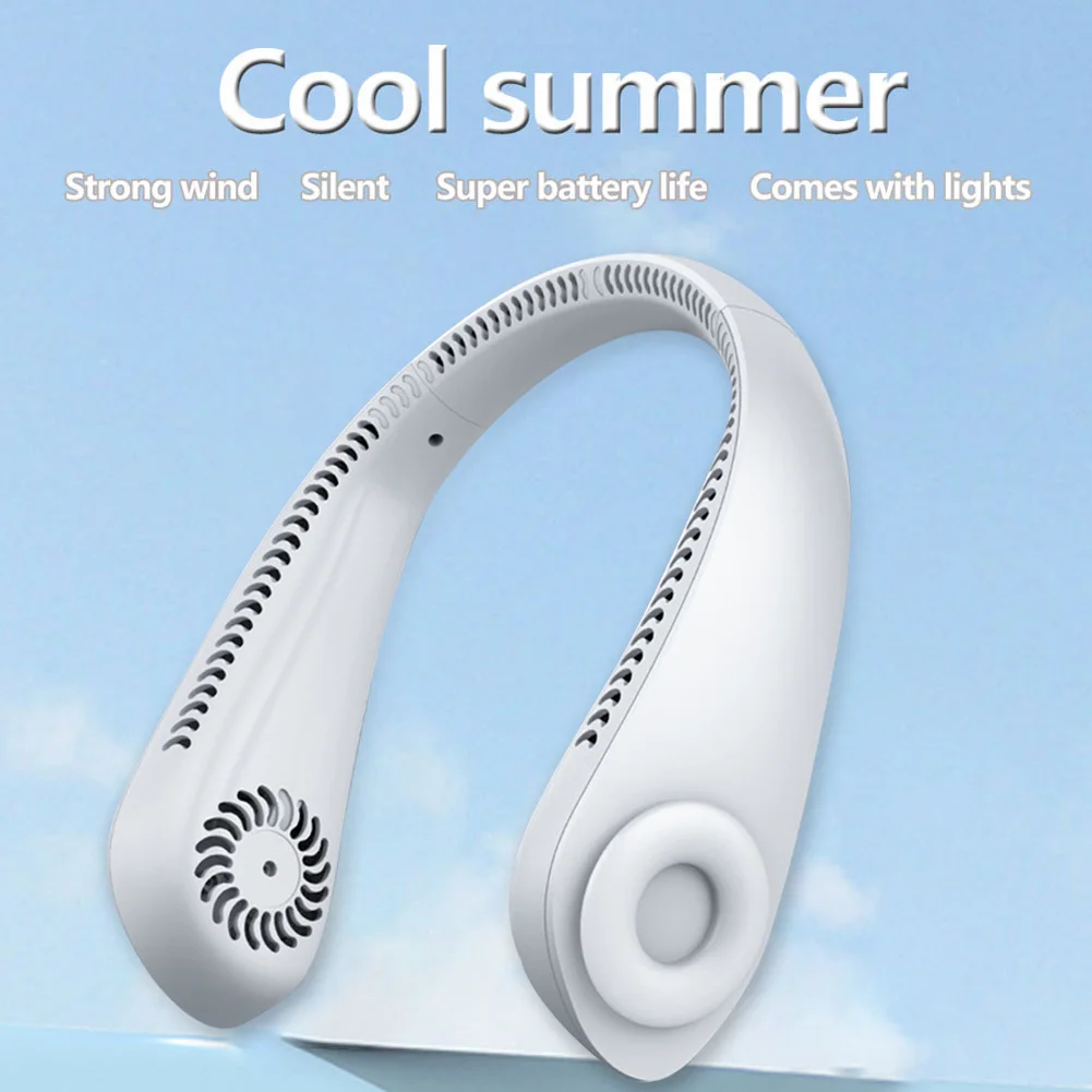 Mini Neck Fan Portable Bladeless USB Rechargeable Mute Sports Fans for Outdoor Ventilador Portatil Abanicos Cooling
Mini Neck Fan Portable Bladeless USB Rechargeable Mute Sports Fans for Outdoor Ventilador Portatil Abanicos Cooling