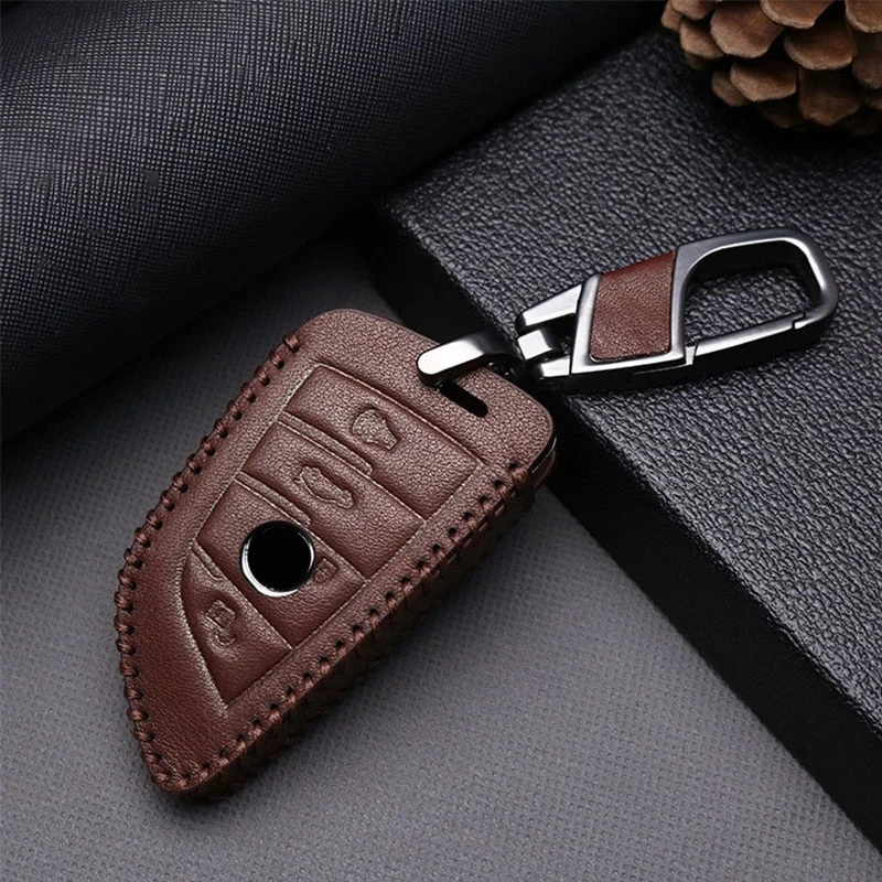 Leather Car Key Case Cover for BMW 1 3 5 7 Series X1 X3 X4 X5 X6 M3 M5 F20 F30 F10 E30 E34 E70 F15 F16 F45 F46 G20 G30 G32 G11
Leather Car Key Case Cover for BMW 1 3 5 7 Series X1 X3 X4 X5 X6 M3 M5 F20 F30 F10 E30 E34 E70 F15 F16 F45 F46 G20 G30 G32 G11