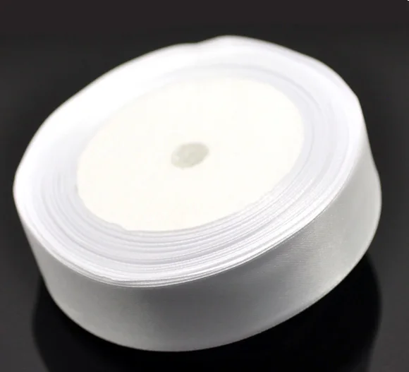 DoreenBeads White 1" Wide Wedding Craft Satin Ribbon, sold per packet of 1 roll(22.5m) (B11863)
DoreenBeads White 1" Wide Wedding Craft Satin Ribbon, sold per packet of 1 roll(22.5m) (B11863)