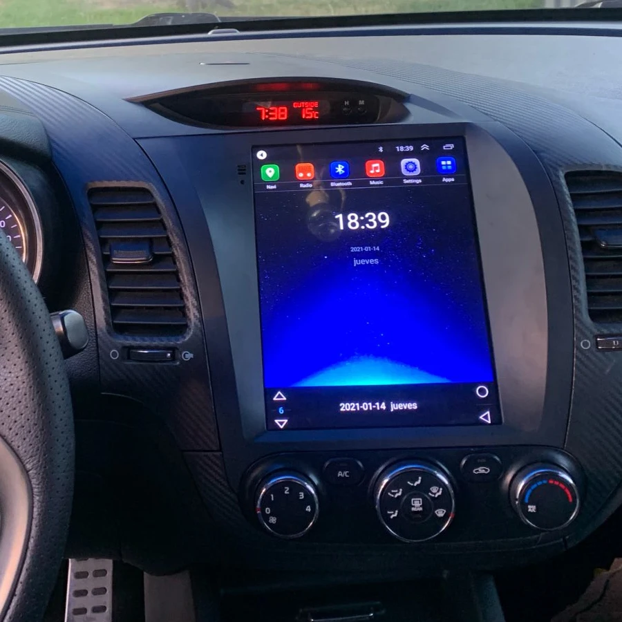 Tesla вертикальный экран android 10 0 Автомобильный gps мультимедийный радиоплеер в тире