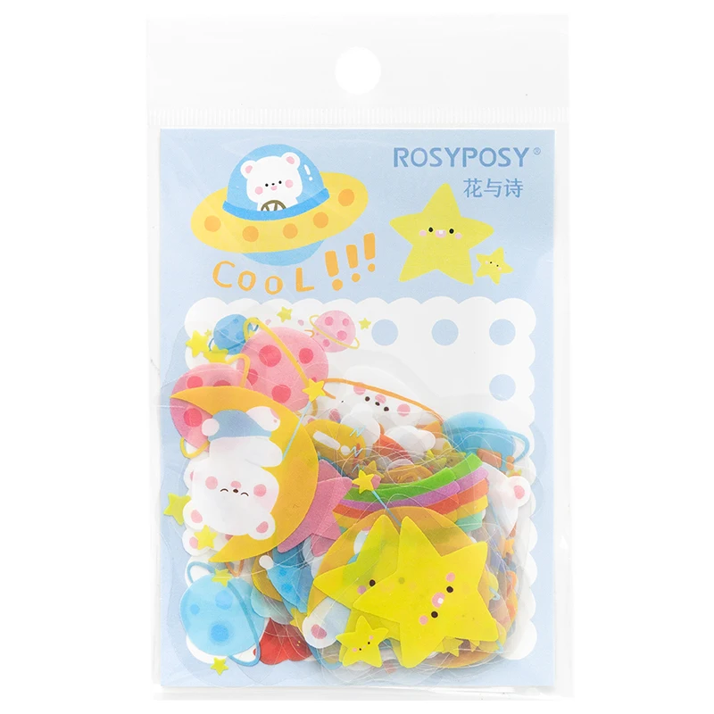 40 pcs/lot Cute planet rabbit bear Decorative Scrapbooking Stick Label Diary Stationery Album Kawaii Party dog sticker
40 pcs/lot Cute planet rabbit bear Decorative Scrapbooking Stick Label Diary Stationery Album Kawaii Party dog sticker
