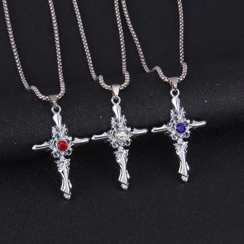 Men's Women's Cross Pendant Necklace Jesus Cross Pendant Couple Metal Jewelry Sweater Chain Gift Wholesale Variety of Option
Men's Women's Cross Pendant Necklace Jesus Cross Pendant Couple Metal Jewelry Sweater Chain Gift Wholesale Variety of Option