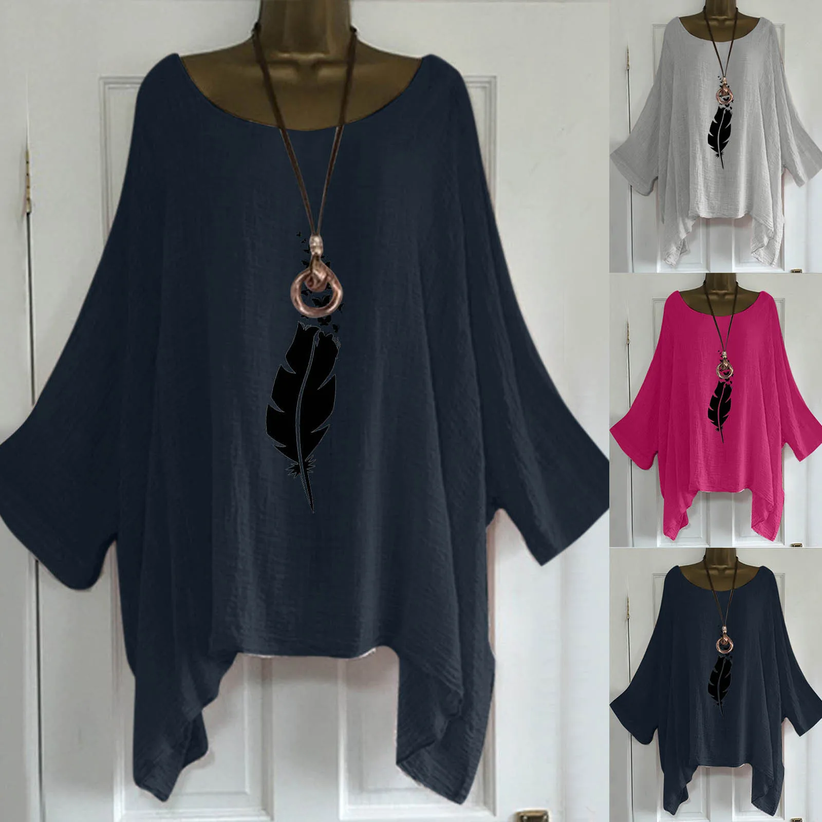 Large Size Womens Blouses Long Cotton Linen Loose Solid Color Casual Blouses Tops Ladies Long Sleeve Shirt Женская Одежда 719#Q
Large Size Womens Blouses Long Cotton Linen Loose Solid Color Casual Blouses Tops Ladies Long Sleeve Shirt Женская Одежда 719#Q