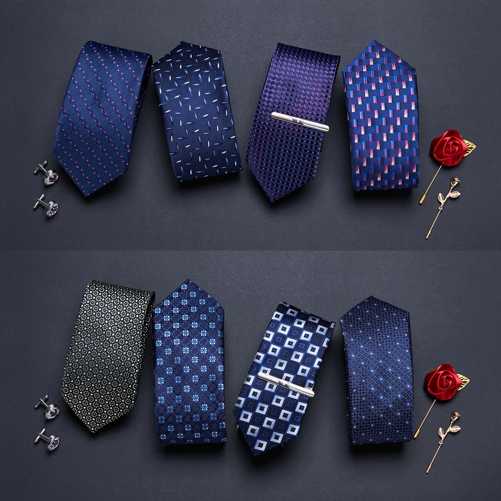 160 Colors Newest style Hot sale Brand Top grade 100% Silk Woven Gravatas Gold Man's Dropshipping April Fool's Day Fit Group |
