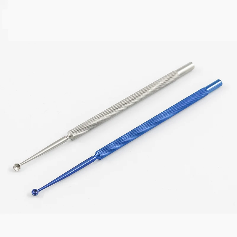 Meibomian gland curette dermatology curette ophthalmic surgery tool large, medium and small stainless steel titanium alloy micro
Meibomian gland curette dermatology curette ophthalmic surgery tool large, medium and small stainless steel titanium alloy micro