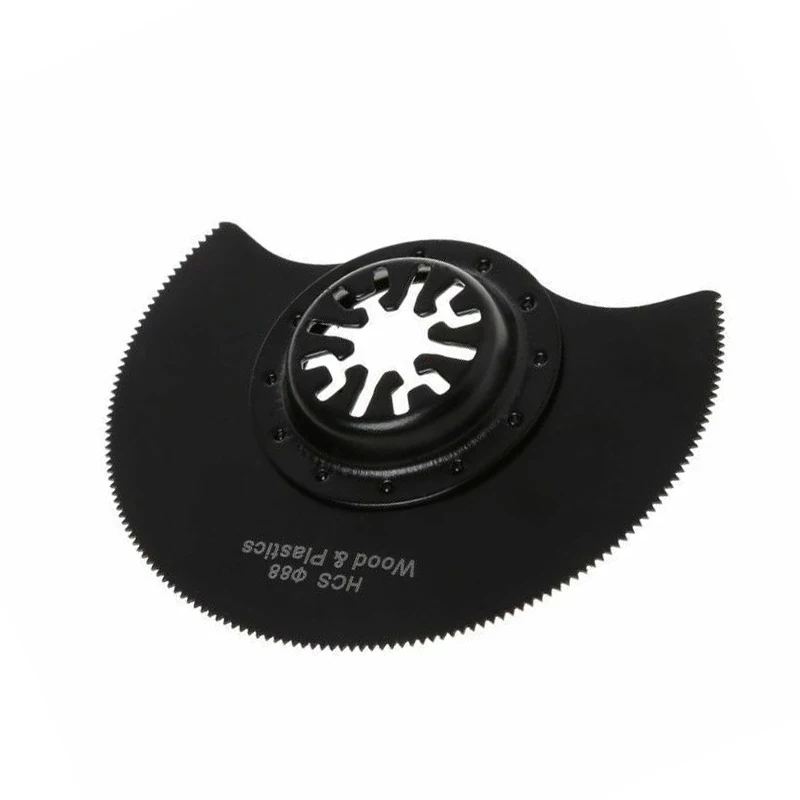 Semi Circular Cutting Disc Oscillating Tool Parts Accessories Cutter 88mm HCS