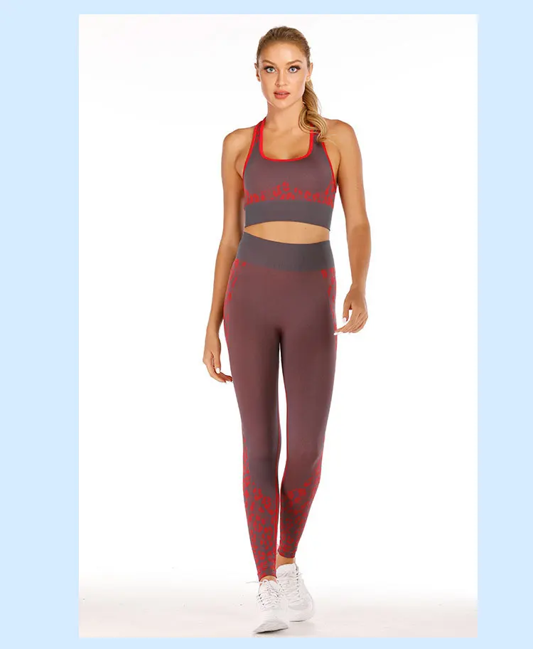 2Pcs Women Yoga Set Seamless Leopard Printing Fitness Tracksuits High Waist Running Leggings Workout Gym Suits Sports Sets
2Pcs Women Yoga Set Seamless Leopard Printing Fitness Tracksuits High Waist Running Leggings Workout Gym Suits Sports Sets