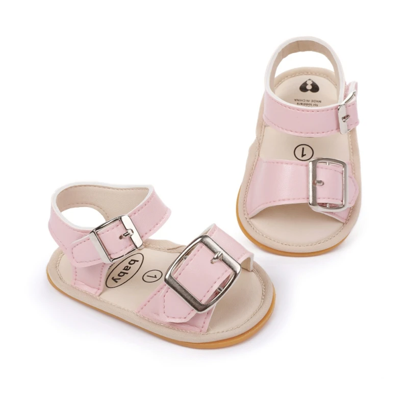 Summer Baby Shoes Newborn Infant Baby Girls Boys Sandals Non-slip PU Leather Solid Toddler First Walkers Soft Sole Flat Shoes
Summer Baby Shoes Newborn Infant Baby Girls Boys Sandals Non-slip PU Leather Solid Toddler First Walkers Soft Sole Flat Shoes