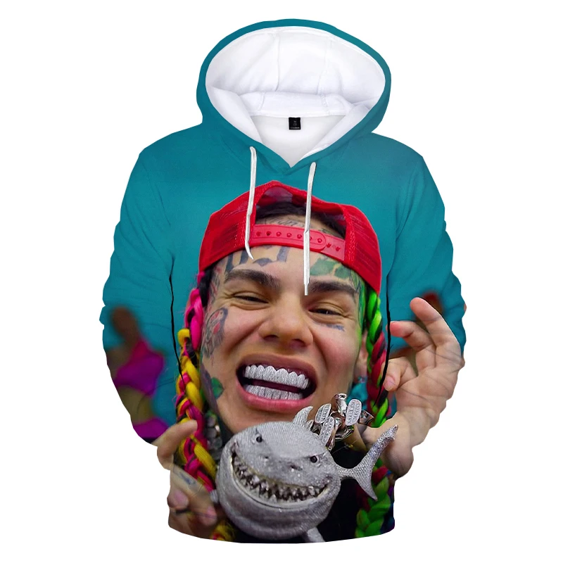 6ix9ine Gooba 3D Printed Hoodie Sweatshirts Hot Rapper Fashion Casual Hip Hop Pullover Harajuku Streetwear Plus Size Hoodies
6ix9ine Gooba 3D Printed Hoodie Sweatshirts Hot Rapper Fashion Casual Hip Hop Pullover Harajuku Streetwear Plus Size Hoodies