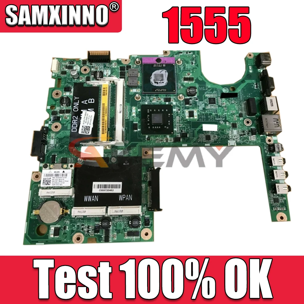 FOR DELL 1555 Laptop motherboard DAFM8MB6F1 with CN-0D177M 0D177M D177M GM45 100% working well
FOR DELL 1555 Laptop motherboard DAFM8MB6F1 with CN-0D177M 0D177M D177M GM45 100% working well