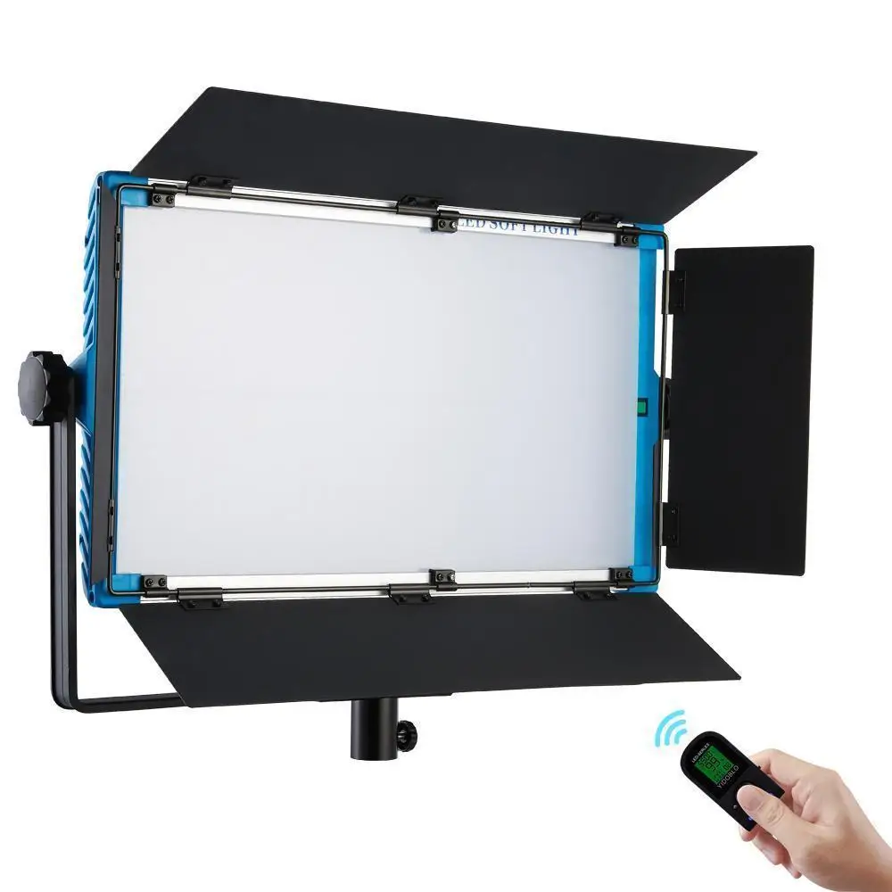 

100W Yidoblo A-2200BI LED Video Lighting DMX Panel Ultra Bright Warm & Cold Professional Studio Photography Continue Lighting