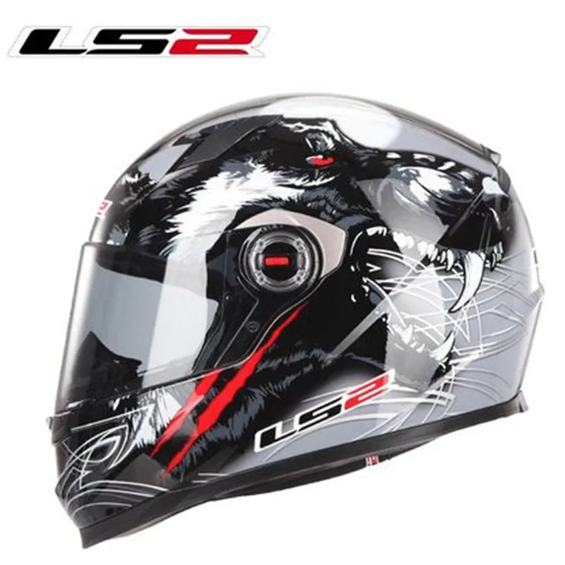 Новое поступление LS2 FF358 анфас moto rcycle шлем Высококачественная съемная и моющиеся