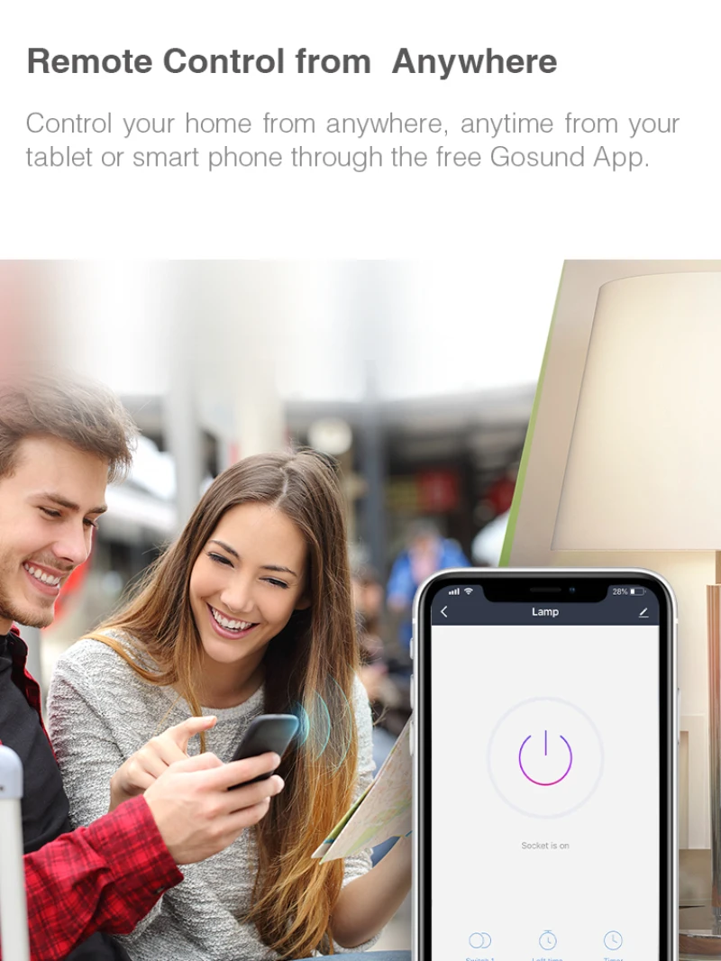 3pcs Gosund 15A EU Smart Plug Wifi Remote Control Switch Mini Socket Outlet Tuya Support Alexa Google Home With Timing Function
3pcs Gosund 15A EU Smart Plug Wifi Remote Control Switch Mini Socket Outlet Tuya Support Alexa Google Home With Timing Function