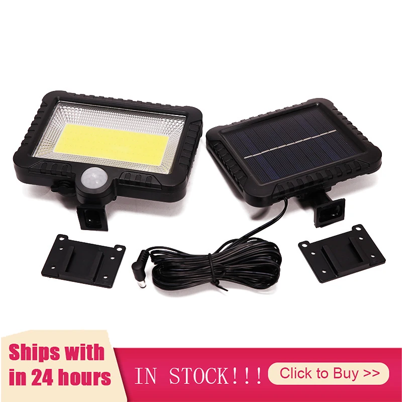 100LED COB Solar Light Motion Sensor Outdoor Recharged Leds Waterproof Solar Garden Lamp For Path Street Outdoor Wall Spotlight
100LED COB Solar Light Motion Sensor Outdoor Recharged Leds Waterproof Solar Garden Lamp For Path Street Outdoor Wall Spotlight