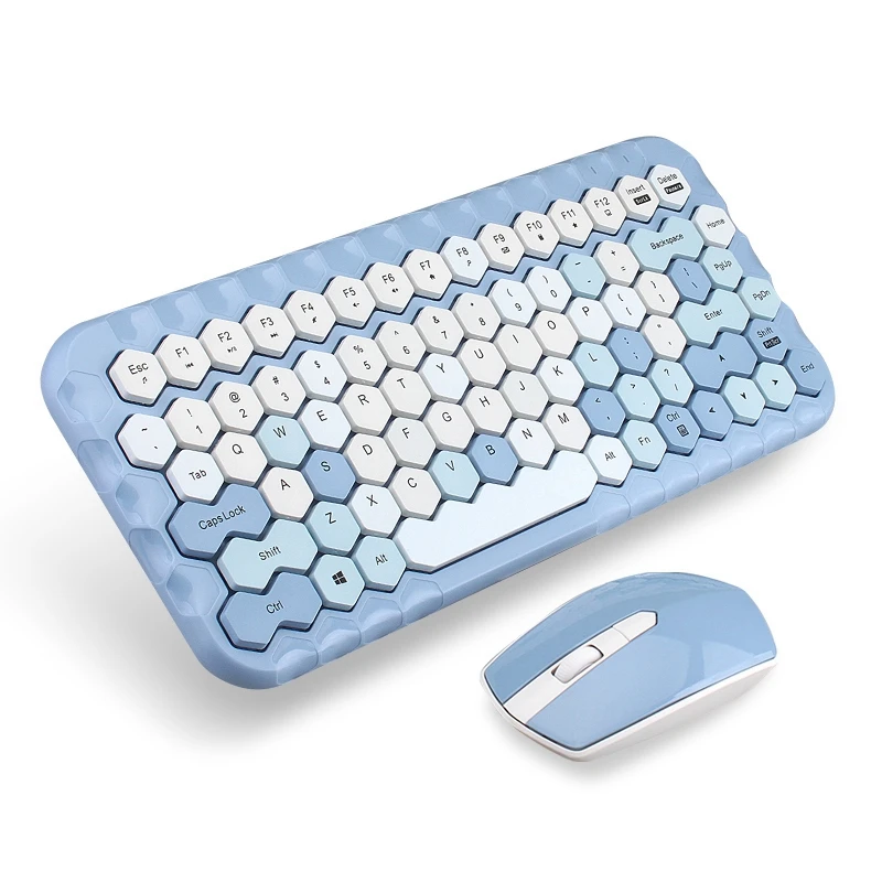 MOFII 2.4G Wireless Keyboard Mouse Set Girl Heart Wireless Keyboard Suitable for Home Office
MOFII 2.4G Wireless Keyboard Mouse Set Girl Heart Wireless Keyboard Suitable for Home Office