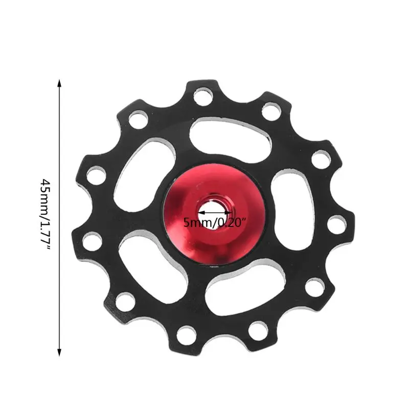 11Tooth MTB Bike Bearing Jockey Wheel Pulley Road Bicycle Cycling Derailleur New
11Tooth MTB Bike Bearing Jockey Wheel Pulley Road Bicycle Cycling Derailleur New