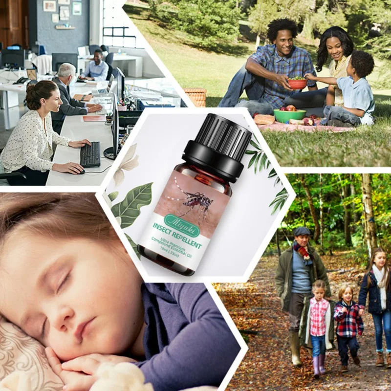 10ml Insect Repelling Blend Essential Oil Organic Herbal Drops Relieve Stress Body Care Aromatherapy Mosquito Repellent
10ml Insect Repelling Blend Essential Oil Organic Herbal Drops Relieve Stress Body Care Aromatherapy Mosquito Repellent