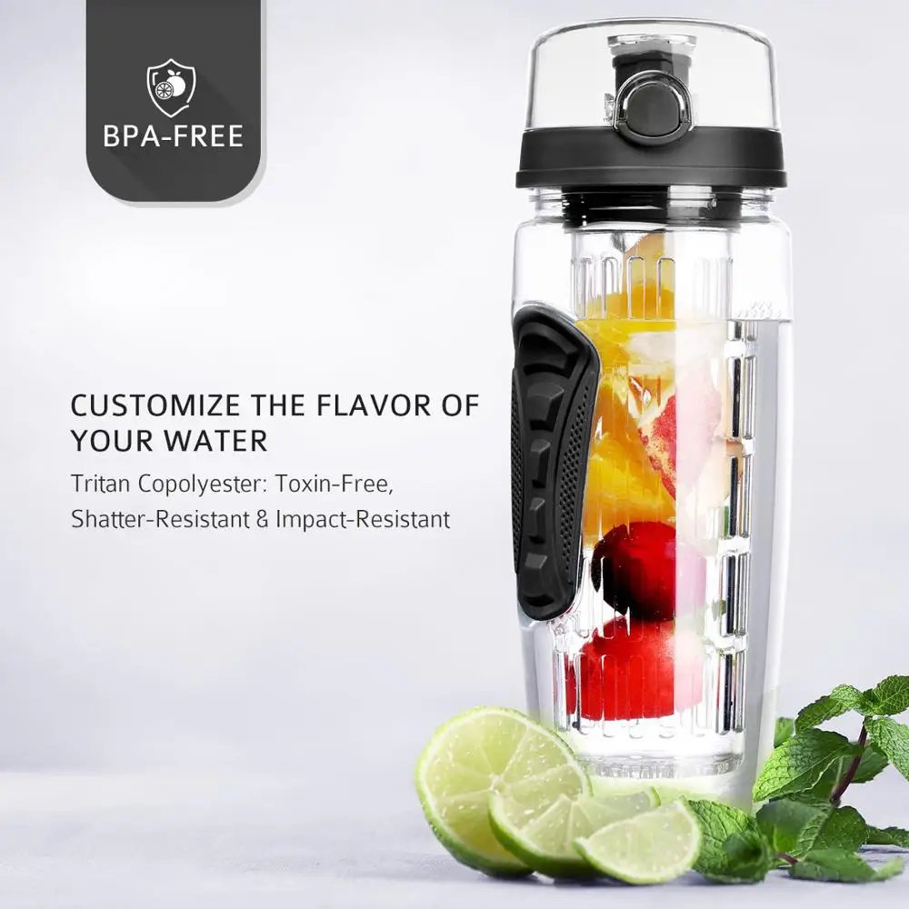 BPA Free Fruit Infuser Water Bottle Juice Shaker Sports Lemon Water Bottle Fitness Sport Fruit Drinking Bottles for Girl
BPA Free Fruit Infuser Water Bottle Juice Shaker Sports Lemon Water Bottle Fitness Sport Fruit Drinking Bottles for Girl