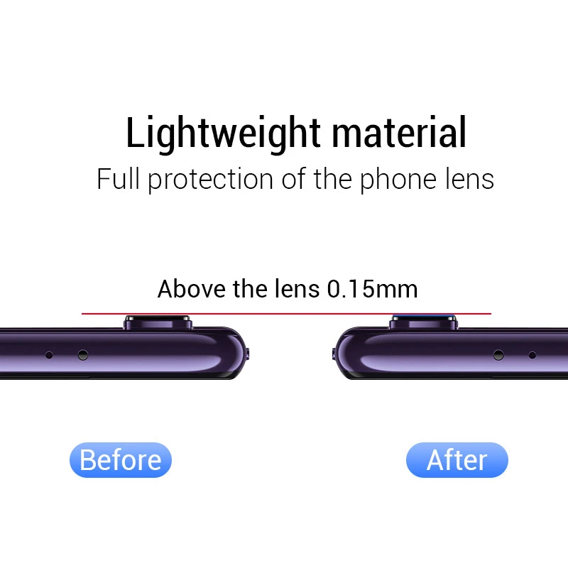 HD Hard Camera Lens Protective Glass For Xiaomi Mi Mix 2 2S 3 9H Len Screen Protetctor A1 A2 Lite Max Back Film | Мобильные телефоны