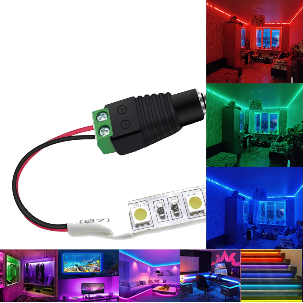 1X Free Soldering 2pin LED Strip Lights Neon Connector with Male 12V for 5050 3528 2835 3014 Led Wall Lamp Tape Night Light Bar
1X Free Soldering 2pin LED Strip Lights Neon Connector with Male 12V for 5050 3528 2835 3014 Led Wall Lamp Tape Night Light Bar