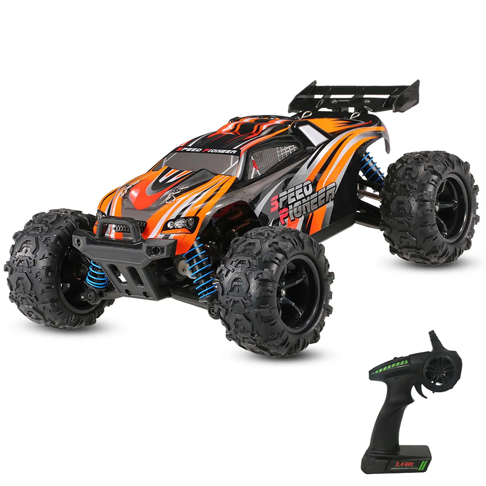 

PXtoys NO.9302 RC Crawler 1/18 2.4GHz 4WD Off-Road Truggy 40km/h High Speed RC Racing Car RTR Brushed motor Upgraded Version