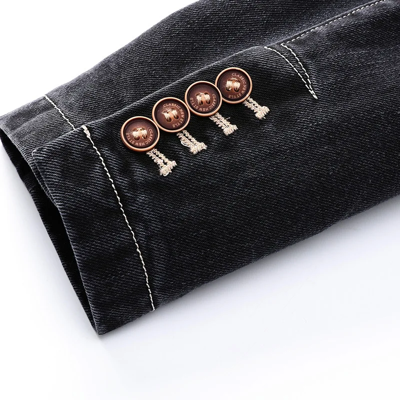 Mens New Fashion Blazer Spring Autumn Slim Fit Suit Jackets For Men Casual Cotton Jacket Blazer terno masculino
Mens New Fashion Blazer Spring Autumn Slim Fit Suit Jackets For Men Casual Cotton Jacket Blazer terno masculino