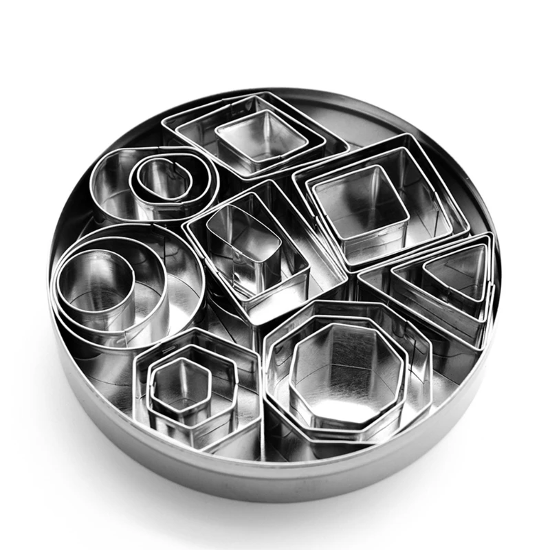 28pcs Stainless Steel Punch Cutter Baking Mold Acrylic Clay Roller Scrapers Set 77HB
28pcs Stainless Steel Punch Cutter Baking Mold Acrylic Clay Roller Scrapers Set 77HB