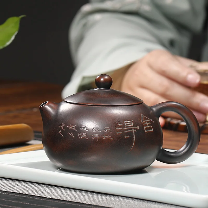 ★Yixing authentic pure manual recommended home teapot tea set from the kiln to xi shi
★Yixing authentic pure manual recommended home teapot tea set from the kiln to xi shi