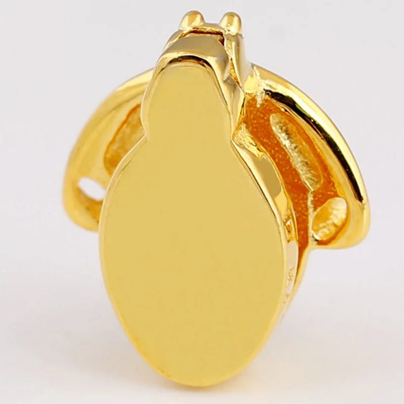 100% 925 Sterling Silver Bead Golden Bee Flat Clip Fit Pandora Women Bracelet & Necklace Diy Jewelry
100% 925 Sterling Silver Bead Golden Bee Flat Clip Fit Pandora Women Bracelet & Necklace Diy Jewelry
