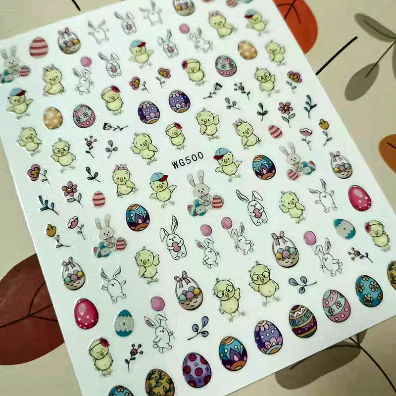 Newest Children Cute Chick Design 3D Decal Template DIY Decoration Tools Nail Stickers WG 500
Newest Children Cute Chick Design 3D Decal Template DIY Decoration Tools Nail Stickers WG 500