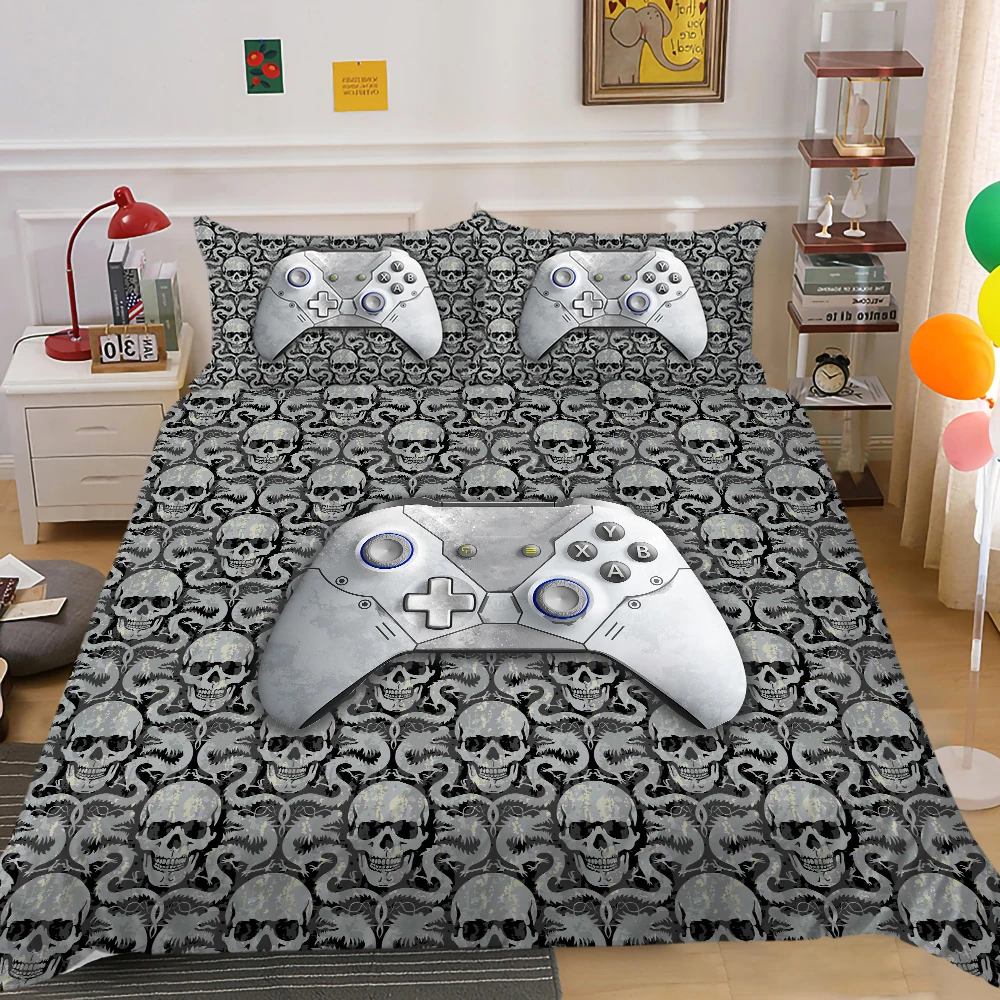 2/3 Pcs Gamer Duvet Cover Set Cartoon Bedding Kids Boys Girls Bed Game Comforter Cover Set
2/3 Pcs Gamer Duvet Cover Set Cartoon Bedding Kids Boys Girls Bed Game Comforter Cover Set