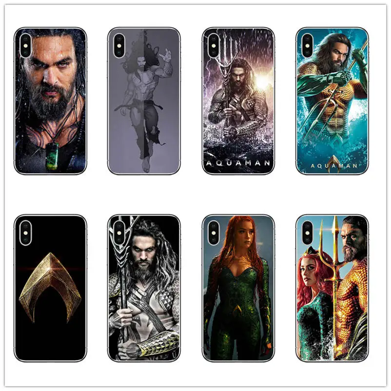 Фото Чехол для телефона Aquaman из мультфильма комиксы мягкий силиконовый чехол ТПУ iphone 12