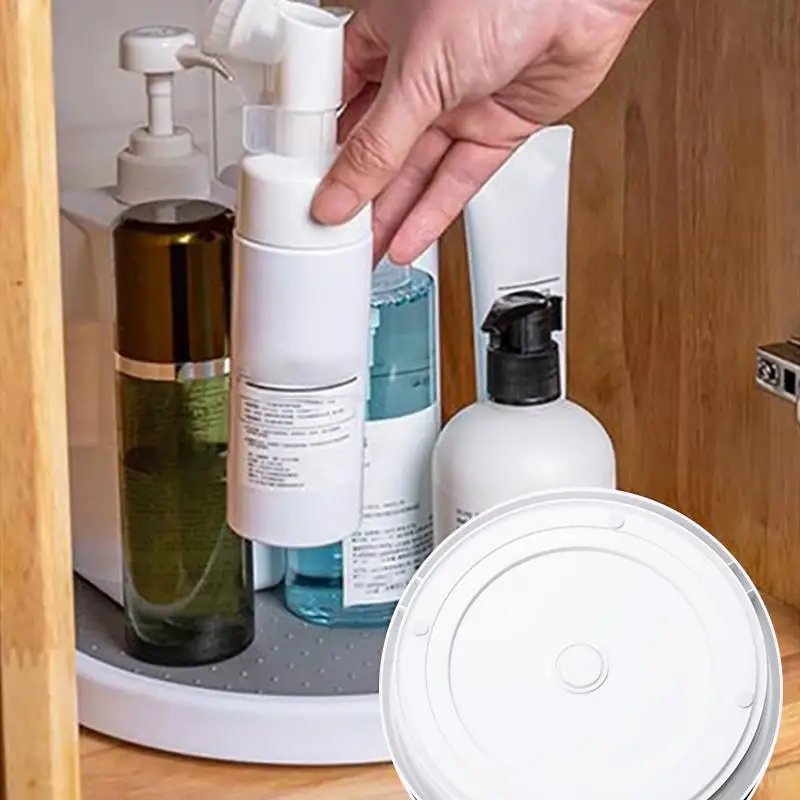 360 Rotation Non-Skid Spice Rack Pantry Cabinet Turntable With Wide Base Storage Bin Rotating Organizer For Kitchen Seasoning
360 Rotation Non-Skid Spice Rack Pantry Cabinet Turntable With Wide Base Storage Bin Rotating Organizer For Kitchen Seasoning