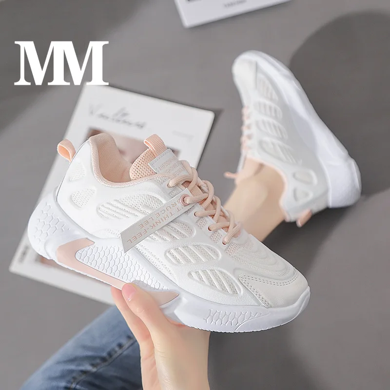 Shoes Woman Sneakers 2021 Hollow Sneakers Running Breathable Spring/Summer Mesh Surface Shoes Women's Casual Shoes Lace-up
Shoes Woman Sneakers 2021 Hollow Sneakers Running Breathable Spring/Summer Mesh Surface Shoes Women's Casual Shoes Lace-up