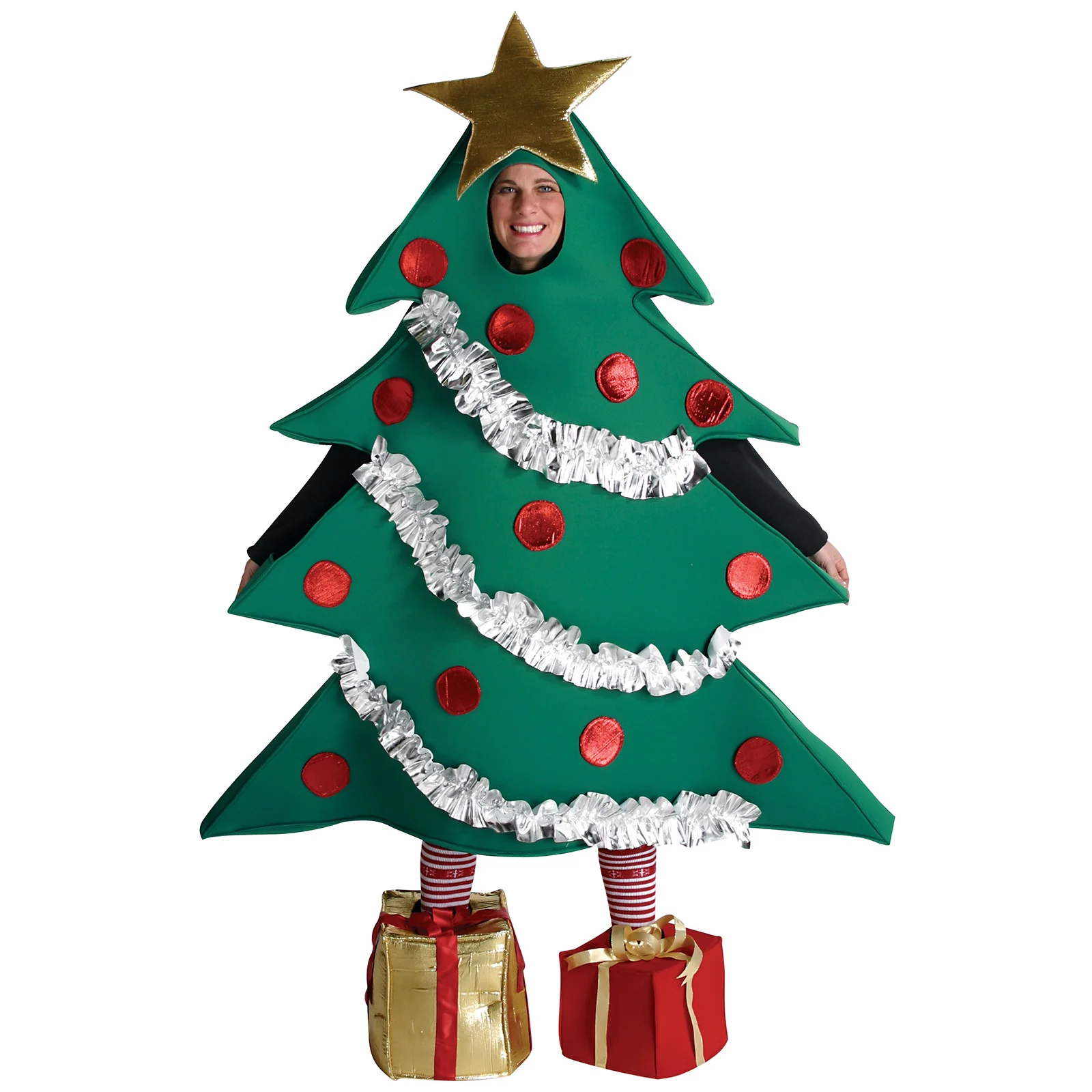 2021 Hot Sale Unisex Christmas Clothes Set, Tree Shaped Stage Performance Costume+Gift Shaped Shoes 
2021 Hot Sale Unisex Christmas Clothes Set, Tree Shaped Stage Performance Costume+Gift Shaped Shoes