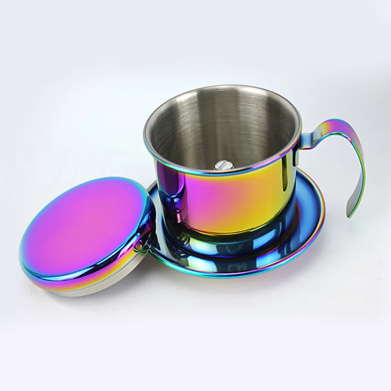 Coffee Drip Filter Cup Stainless Steel Coffee Drip Pot Portable Reusable Paperless Pour Over for Office Home Outdoor Use
Coffee Drip Filter Cup Stainless Steel Coffee Drip Pot Portable Reusable Paperless Pour Over for Office Home Outdoor Use