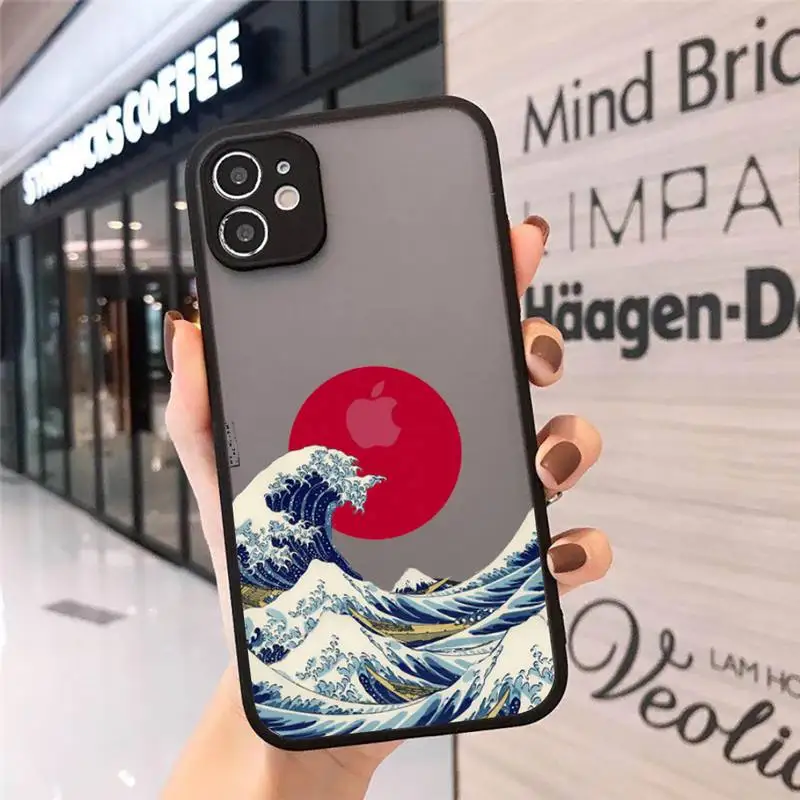 The Big Wave of kanagawa Phone Cases matte transparent For iphone 7 8 11 12 plus mini x xs xr pro max cover
The Big Wave of kanagawa Phone Cases matte transparent For iphone 7 8 11 12 plus mini x xs xr pro max cover