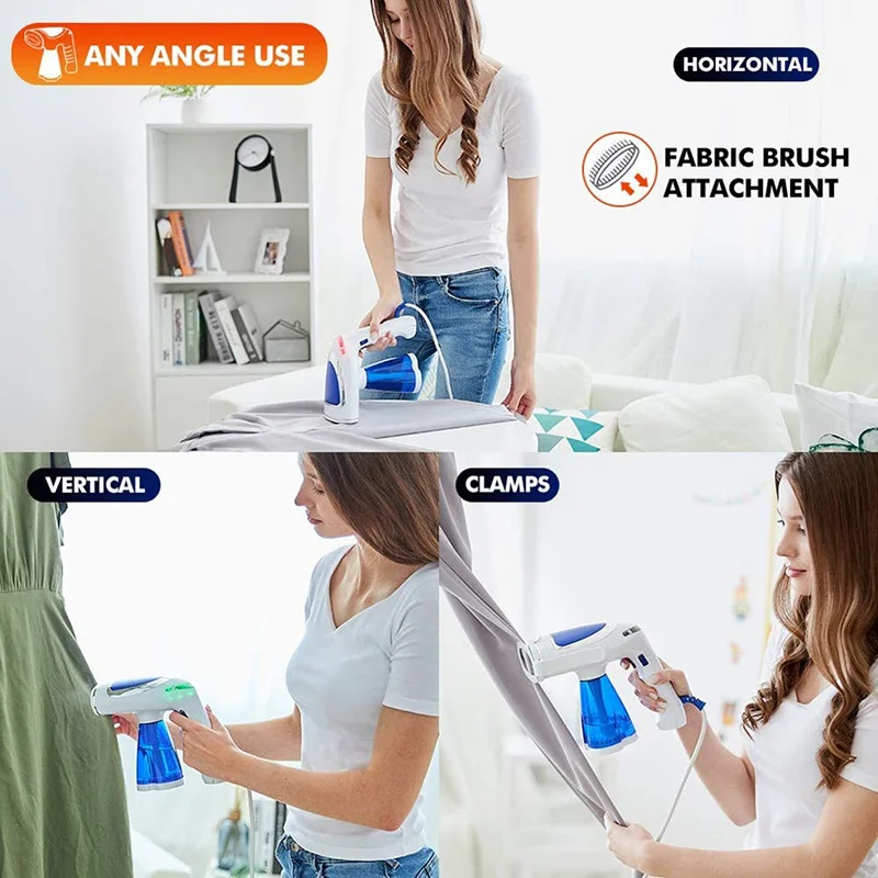 Portable Garment Steamers for Clothes 1600W Fast Heat-up Steam Iron Dry Cleaning Steamer Household Appliance Travel Wrinkles
Portable Garment Steamers for Clothes 1600W Fast Heat-up Steam Iron Dry Cleaning Steamer Household Appliance Travel Wrinkles
