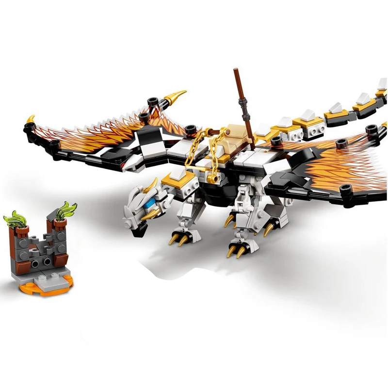 371pcs New Ninja Series Master Wu's Fighting Flying Dragon Building Blocks Ninjago Dragon Knight Bricks Children's Toys
371pcs New Ninja Series Master Wu's Fighting Flying Dragon Building Blocks Ninjago Dragon Knight Bricks Children's Toys