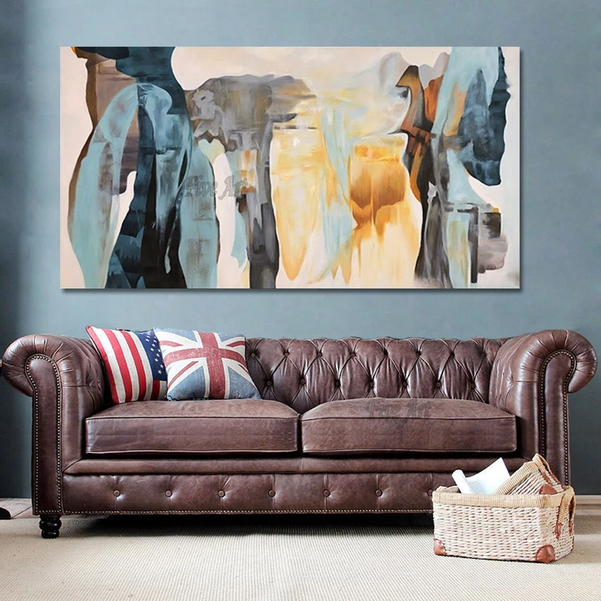 Newest Unframed Wall Art On Canvas Hand Painted Abstract Oil Painting Canvas Painting For Hotel Hall Decoration Showpieces
Newest Unframed Wall Art On Canvas Hand Painted Abstract Oil Painting Canvas Painting For Hotel Hall Decoration Showpieces