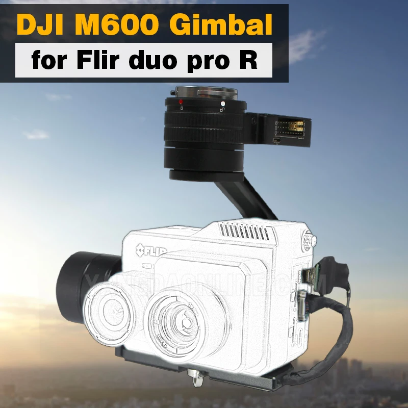 Gimbal для FLIR DUO PRO R термокамера с поддержкой серии DJI M600 самолетом записью