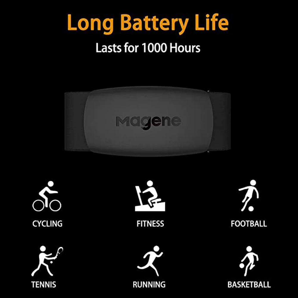 Men Women Hiking Gym Chest Strap Fitness Tracker Camping Heart Rate Monitor Outdoor Cycling Fashion Multifunction Bluetooth 4.0
Men Women Hiking Gym Chest Strap Fitness Tracker Camping Heart Rate Monitor Outdoor Cycling Fashion Multifunction Bluetooth 4.0