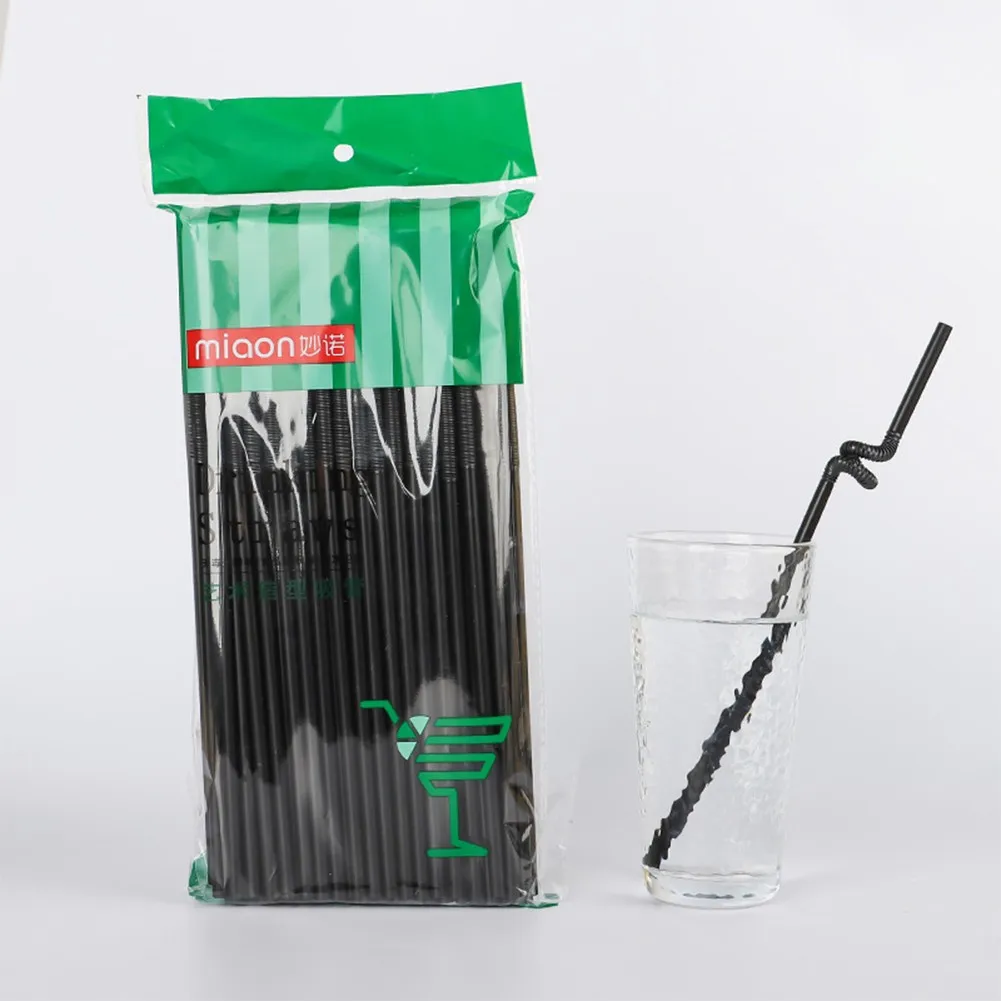 100 Pcs 32.5 Cm Color Disposable Plastic Curved Drinking Fluorescent Straws Wedding Birthday Party Decoration Bar Beverage
100 Pcs 32.5 Cm Color Disposable Plastic Curved Drinking Fluorescent Straws Wedding Birthday Party Decoration Bar Beverage