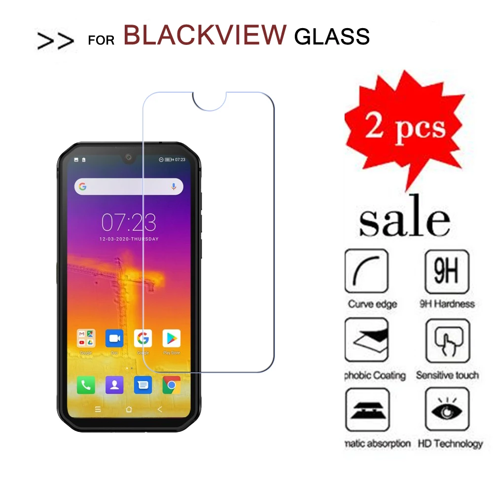 2 1 шт. стекло для Blackview BV5800 BV9000 Pro 9H защита экрана Взрывозащищенная пленка ЖК