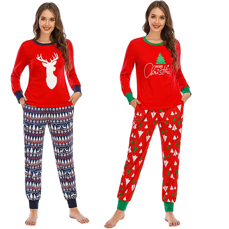 Christmas Pajamas 2020 Autumn/winter New Women Pyjamas Loose-fitting Home Clothing Long-sleeved Suit Nightwear
Christmas Pajamas 2020 Autumn/winter New Women Pyjamas Loose-fitting Home Clothing Long-sleeved Suit Nightwear