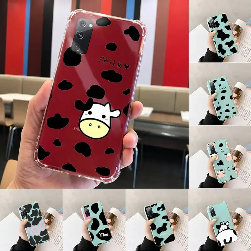 Cow Milk Black White Phone Case Transparent For Samsung S 10 9 20 11 7 8 21 6 P Edge PLUS ULTRA 4G 5G
Cow Milk Black White Phone Case Transparent For Samsung S 10 9 20 11 7 8 21 6 P Edge PLUS ULTRA 4G 5G