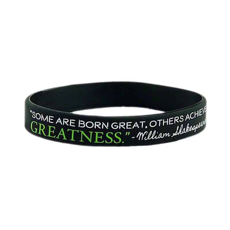 Y166 Dream Greatness Believe Silicone Rubber Bracelets Wristband Sport Bangle Motivational Adults Teens Gift
Y166 Dream Greatness Believe Silicone Rubber Bracelets Wristband Sport Bangle Motivational Adults Teens Gift