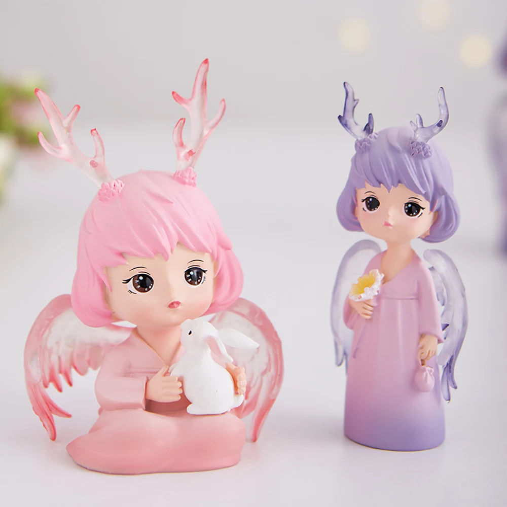 Nordic Decoration Fawn Fairy Ornaments Desk Mini Home Decor Accessories Girl Room Children's Birthday Gift Resin Embellishments
Nordic Decoration Fawn Fairy Ornaments Desk Mini Home Decor Accessories Girl Room Children's Birthday Gift Resin Embellishments